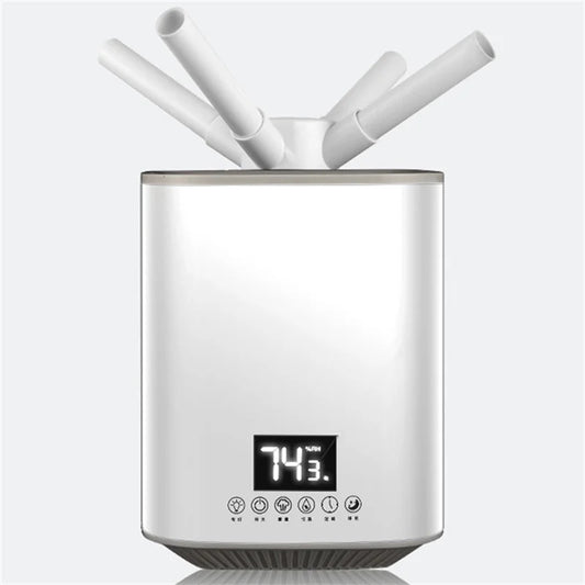 Air Humidifier 3L High-capacity Electric Humidifiers Double Nozzle Diffuser Bedroom Cool Mist Maker Night Lamp Purification