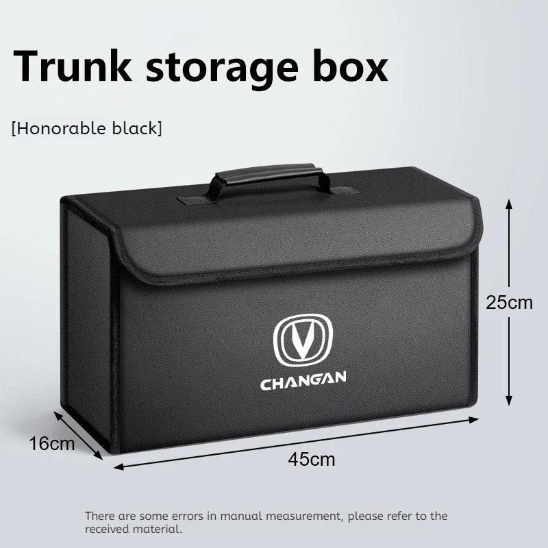 Car Trunk Storage Box Organizer Stowing Tidying Container Bag For CHANGAN UNI-T UNI-K UNI-V CS75PLUS CS55 EADO PLUS CS35 CS55