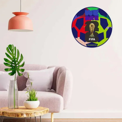 Hot Sale 2026 FIFA World Cup We Are Fifa Publicity Jigsaw Puzzle 11.8*11.8in High Quality Wooden Puzzle Gift for Kids for Adults