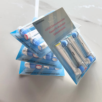 8/20/4PCS Set/Lot Electric Toothbrush Head For Oral B Sensitive Replacement Brush Heads Oral-B PRO 600 650 670 2000 2500 Models