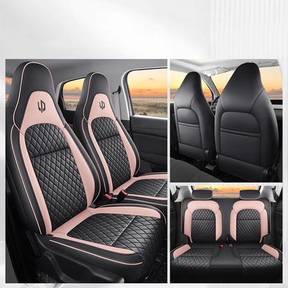 Car Seat Cover Specific Customize for Leapmotor T03 Full Covered with Front and Rear Full Complete Set