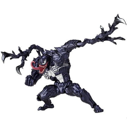 AMAZING YAMAGUCHI Carnage Venom Spider Man Marvel legends Action Figure Joint Movable Change Face Statue Model kids for Toy Gift
