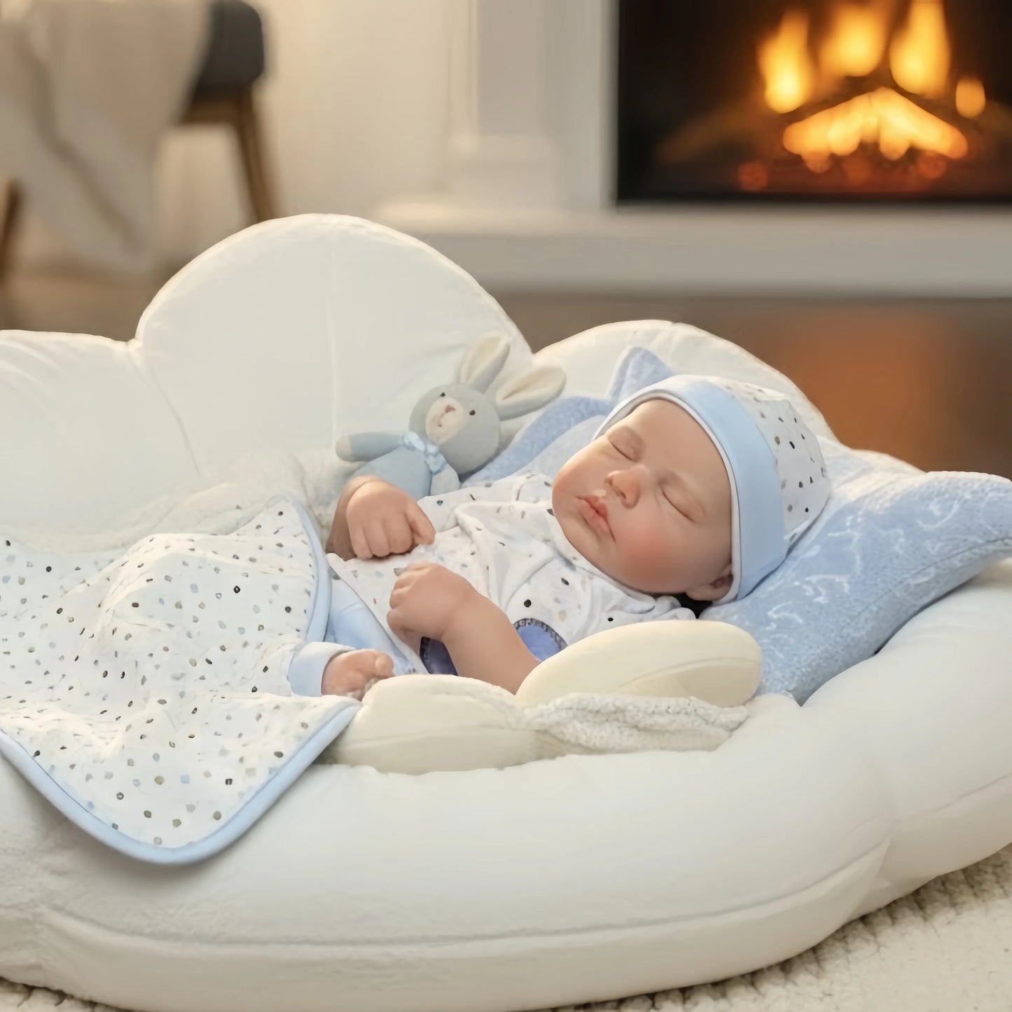 1PC/2 Styles 18Inch/45cm Open Mouth Loulou Soft Silicone Bebe Reborn Girl&Boy Doll With Painted Skin bebe reborn de silicona