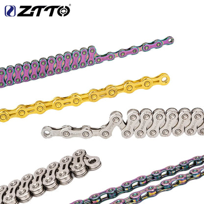 ZTTO MTB Road Bike 11 Speed Chain Current 11v Bicycle Missing Link 11S Power Lock High Quality 116 Links For K7 System