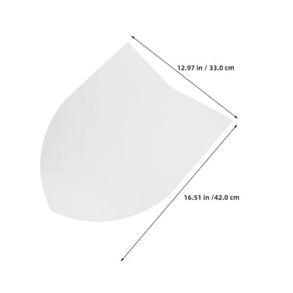 14Pcs Blank Paperboard Shields Unfinished Kids Knight Party Crafts 16.5x13 Inches DIY Decoration Cardboard Craft Kit for Role