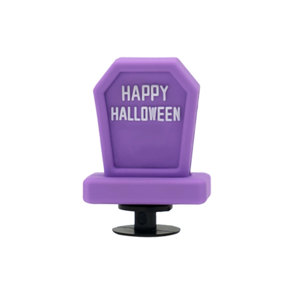 1/15pcs 3D Halloween Party Horrible Shoe Accessories Black Cat Ghost Witch Shoe Charms Woman Men Kids Pins Buckle Decorations