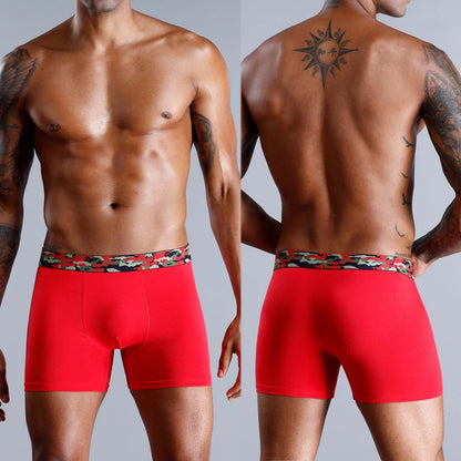 5pcs boxer shorts men sexy underwear for mens cotton boxers for man Men's panties custom underpants male calecon