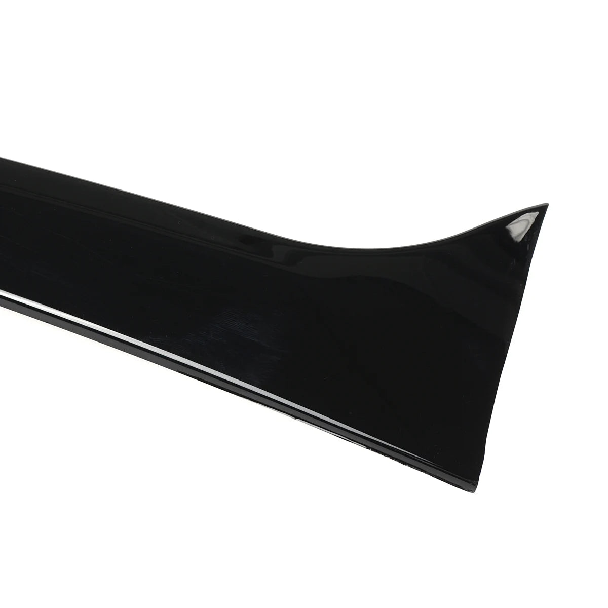 Gloss Black Pair Rear Side Window Canard Splitter For Skoda Octavia Estate 2014-2019 Replacement Rear Window Side Spoiler Wing