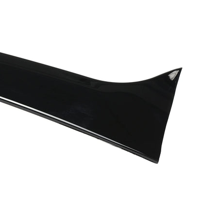Gloss Black Pair Rear Side Window Canard Splitter For Skoda Octavia Estate 2014-2019 Replacement Rear Window Side Spoiler Wing