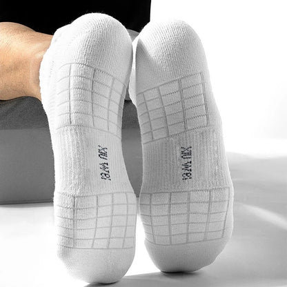 10/20 Pairs Ankle Socks Men Women Breathable Mesh Cotton Socks Running Sports Solid Color Boat Socks Couple Student Ear thletic