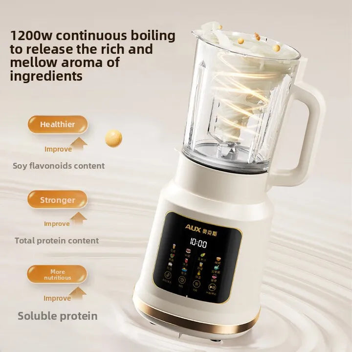 Innovative Soy Milk Maker with Advanced Juice Extraction Function and Automatic Reservation 1.75L PB109A 220V
