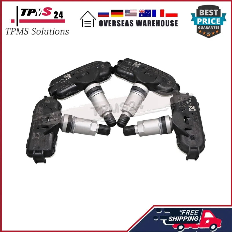 4PCS Tire Pressure Monitor Sensor 52933-3X305 434MHZ TPMS For Kia Rio [UB] 2011-2017 Cerato [TD] 2009-2013 Cerato [YD] 2013-2018