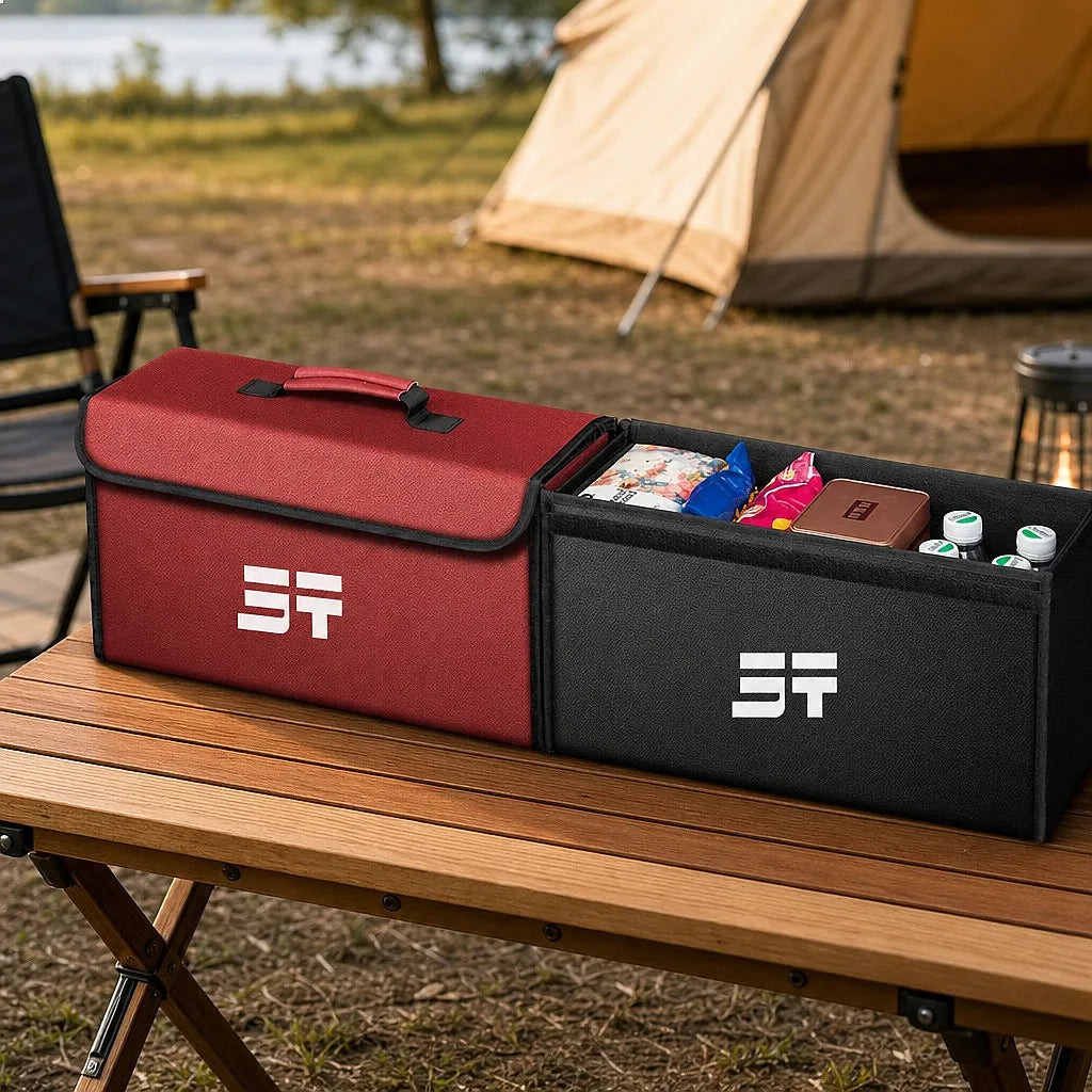Suitable for Jietu ST T2 T3 X70 X70SM X95 DASHING 2024 2025 2026 car trunk storage box foldable storage bag accessories