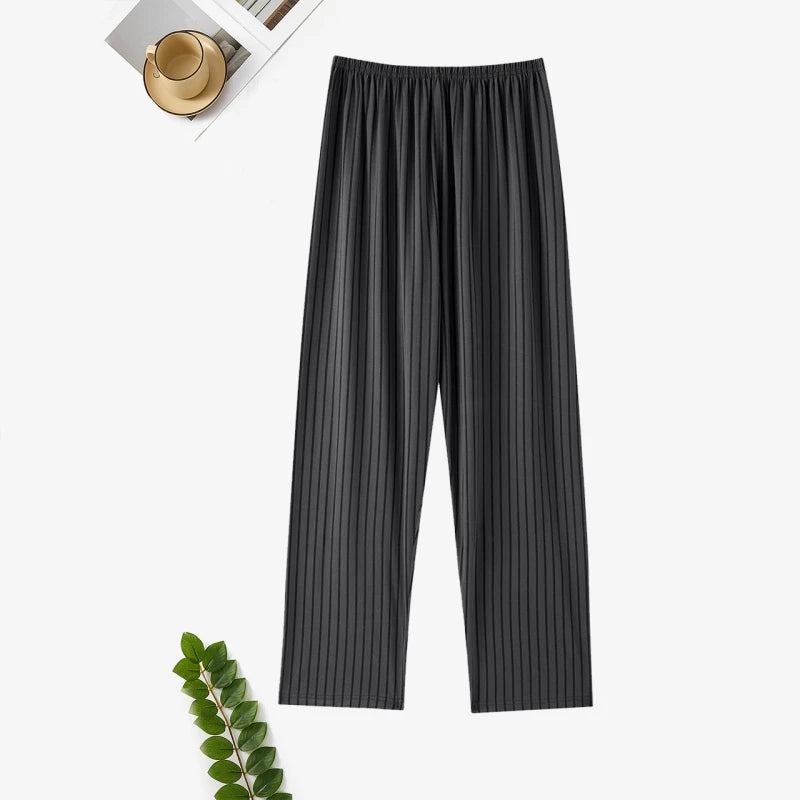 Pajama Pants Men's Pants Autumn and Winter 2025 New Loose Pants Printed Spring & Fall Home Pants