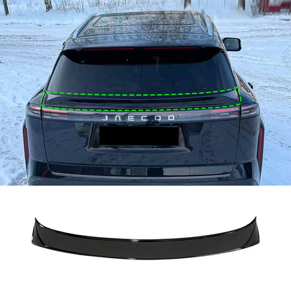 For Chery JAECOO J7 2023-2025 Rear Spoiler Universal Fit All Petrol & PHEV Models Gloss Black No drill Installation Body kit