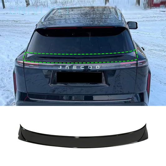 For Chery JAECOO J7 2023-2025 Rear Spoiler Universal Fit All Petrol & PHEV Models Gloss Black No drill Installation Body kit