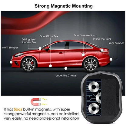 4G GPS Tracker Car TKSTAR TK905 2G Magnet 5000mAh Waterproof Vehicle TrackerLong Standby Battery Real Time Position  Free APP