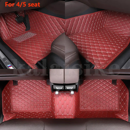 Custom Car Floor Mat for SsangYong All model Stavic Korando Kyron tivoli rexton Actyon Chairman auto accessories interior parts