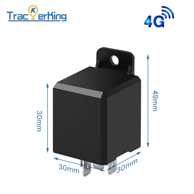 GPS car tracking Device Trackerking DK09 real time Tracking GSM SMS Locator with APP designed like a relay