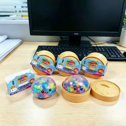 Dumpling Squishy Mysteries Dumplings Stress Relief Fidget Toys Home Office Desk Accessories Party Gift Mystery Dumpling Squishy