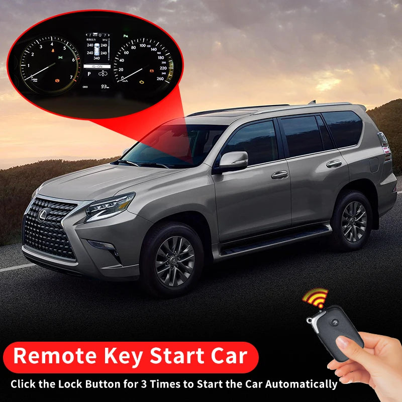 Remote Key Starter,For Lexus GX460  2010-2023 Upgraded Modification accessories,body kit gx 460 2022 2021 2020 2019 2018 2017