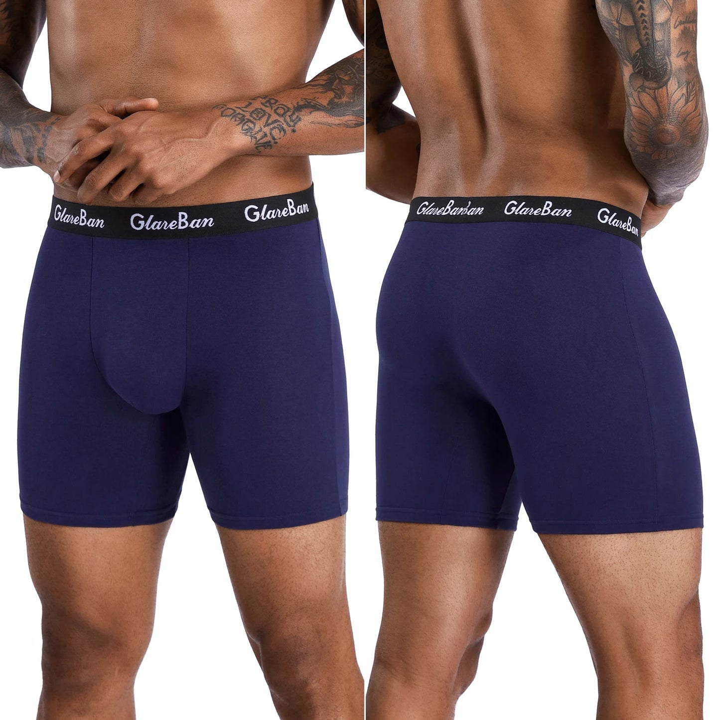 10pc Set Mid-Long Random Boxer Shorts Men Underwear Male Underpants for Men Boxershorts Slips Soft Panties Brand Briefs
