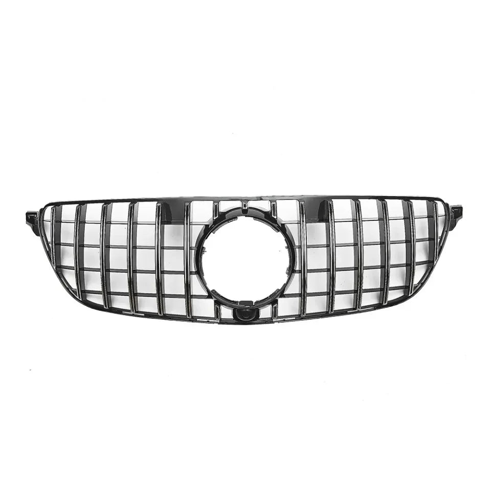 XVIP Front Chrome Diamonds Style Racing Grille For Mercedes Benz GLE C292 GLE350 GLE450 GLE500 GLE43 AMG 2016-2019 Upper Grilles