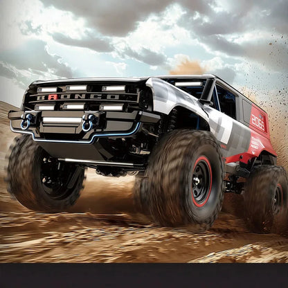 Mjx Hyper Go H18p 1/18 Brushless 4WD RC Offroad Crawler Truck Full All Terrain Vehicle For Professional RC Hobby Enthusiasts