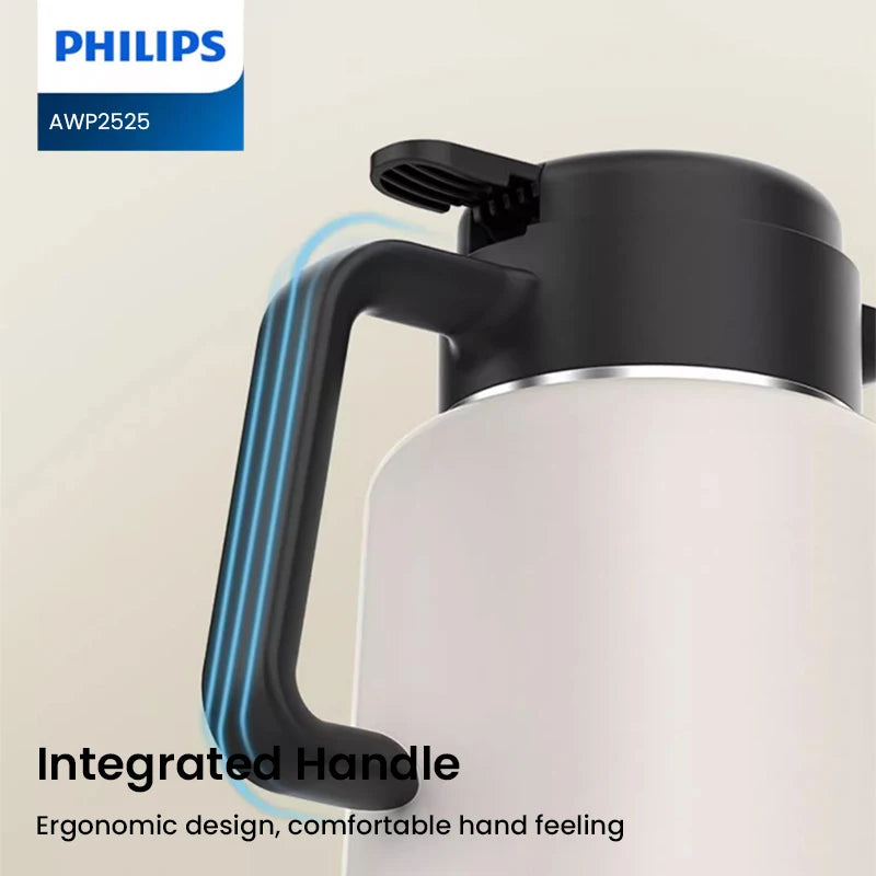 Philips 1.8L Thermal Kettle SUS316 Stainless Steel 48H Vacuum Insulated Water Flask Household Kitchen Hot Water Bottle AWP2525