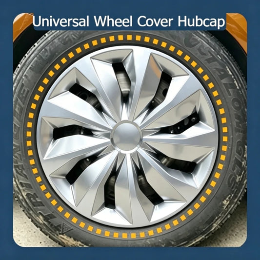 4PCS Universal Wheel Cover Hubcap Replacement R13 Inch Hub Caps Wheel Rim Cover PP Tire Accessories Snap