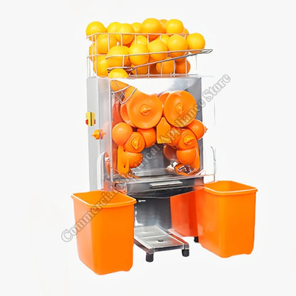 Commercial Fruit Juicer Machine Lemon Orange Juicer Stainless Steel Beverage Machine Automatic Orange Juice Squeezer Machine
