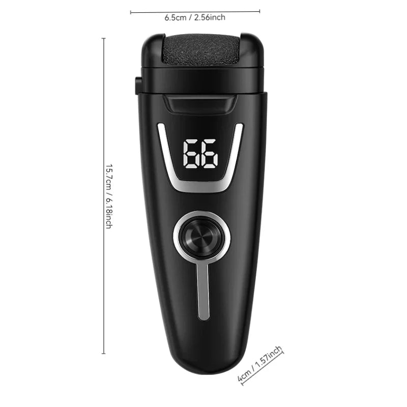 USB rechargeable callus remover, household electric foot grinder, portable foot cleaner, heel dead skin and callus removal tool