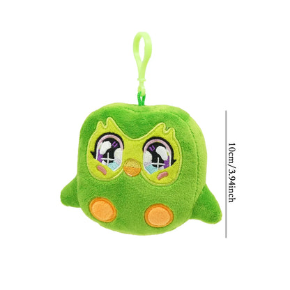 TreasuringU 2026 New Green Owl Plush Toy Kawaii Cute Bear Stuffed Dolls Cool Purple Girls Plushie Duobuff Children Birthday Gift