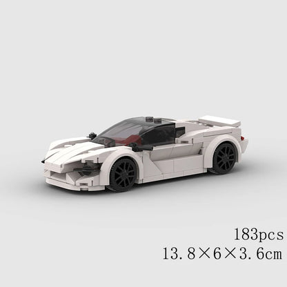 MOC Speed Car Miata MX-5 NA M3 Super Race Sport Vehicle Model Building Block Technical Racing Brick Toy Christmas Gift City
