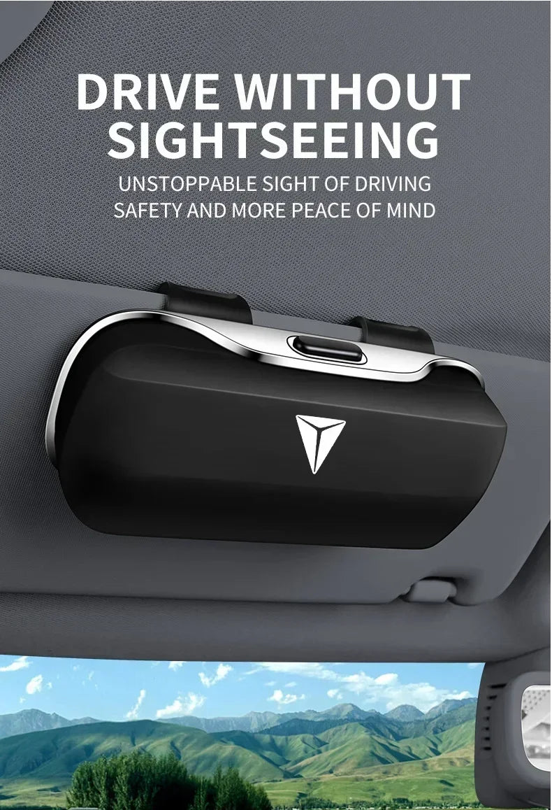 For DEEPAL SL03 S07 S7 S7i L07 107 Sl03i G318 E07 S05 Accessories Car Visor Sunglasses Glasses Case Glasses Holder Clip Box