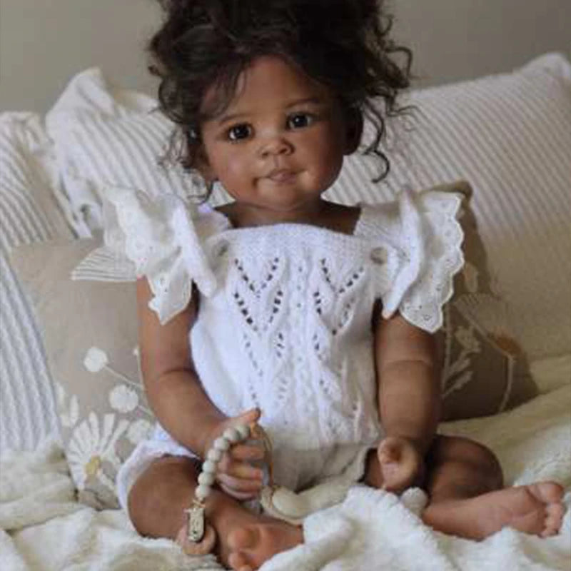 30inch Reborn Doll Kit Ziva Huge Size Toddler Girl Unfinished Unpainted Unassembled for Artists DIY Doll Parts Collectible Doll
