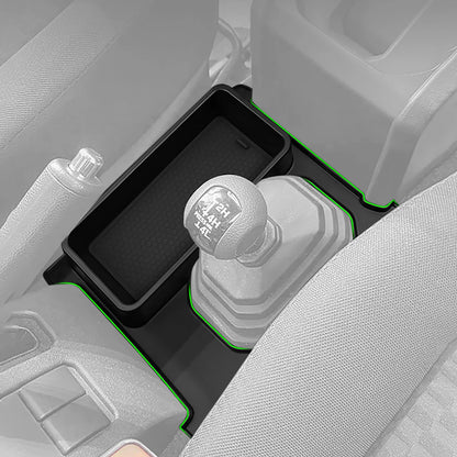 Car Gear Shift Storage Box Center Console Organizer Tray Phone Cup Holder for Suzuki Jimny 2024 2025 AT Model Interior Accessory