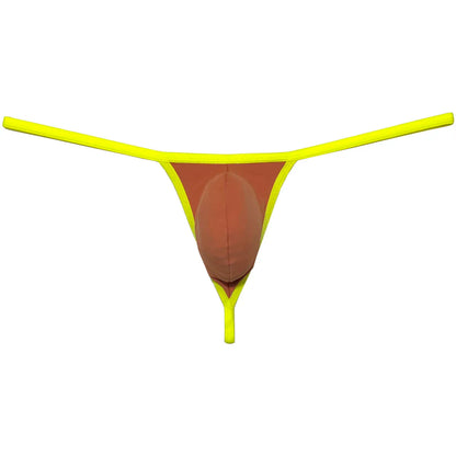 Sexy Men's Underwear Thong Contour Pouch Tangas String Brief Micro Underpants Man Lingerie Mini Bikini Comfortable Sissy Panties