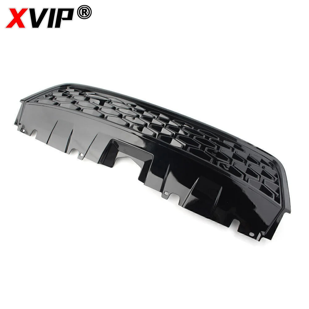 XVIP Honeycomb Style Black Upper Grille Mesh Vent Trim Car Exterior Accessories For Land Rover Discovery Sport L550 2015-2019