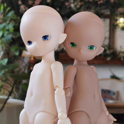 Original 1/6 Doll Parts White/Tan Skin 2.0 Version Doll's Body for Imomodoll Soft Rubber Diy Toys Girls Dress Up Birthday Gift