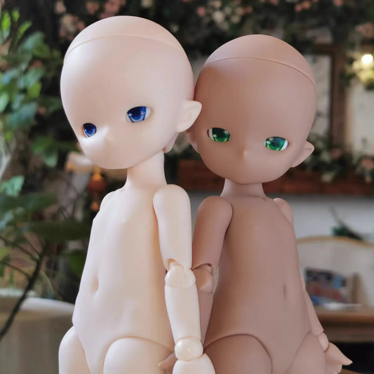 Original 1/6 Doll Parts White/Tan Skin 2.0 Version Doll's Body for Imomodoll Soft Rubber Diy Toys Girls Dress Up Birthday Gift
