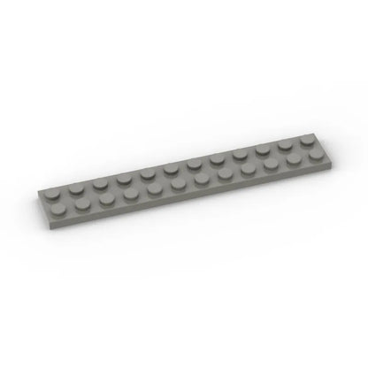 20 PCS  Small Particle 2445 2x12 Plate Building Block Flat DIY Parts Buildmoc Compatiblwith 144676 DIY Eduactional Toys Children