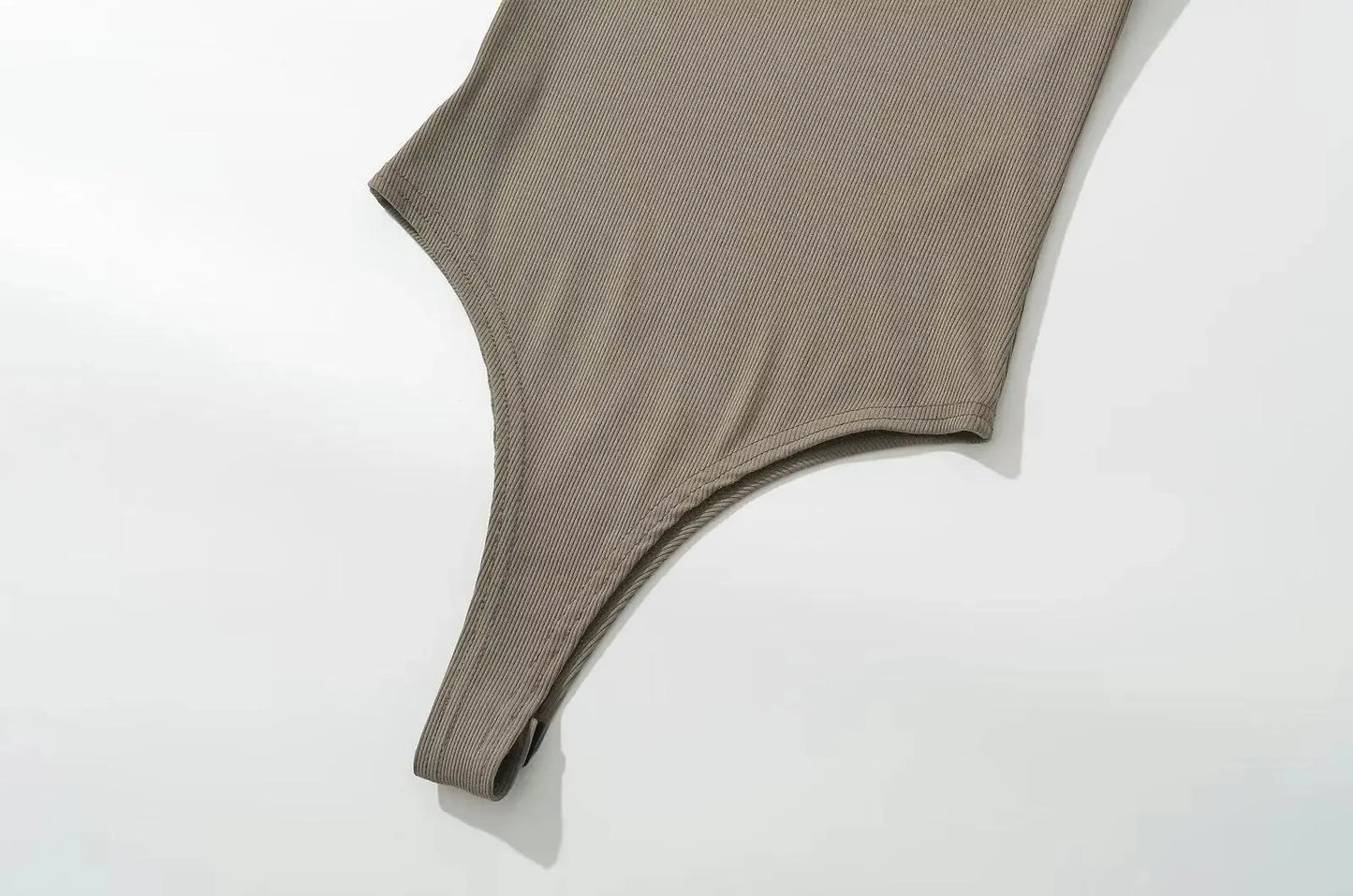 Summer Short Sleeve O-neck Knitted Bodysuits Women Stretchable Slim Basic Solid Color Tops