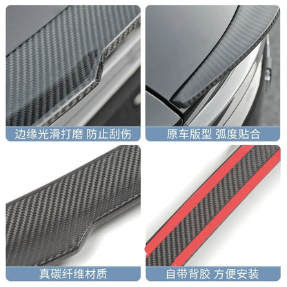 Carbon Fiber Tail Wing Car Rear Spoiler for ZEEKR 7X 2026 Modified New Style Top Wing Sport Exterior Parts