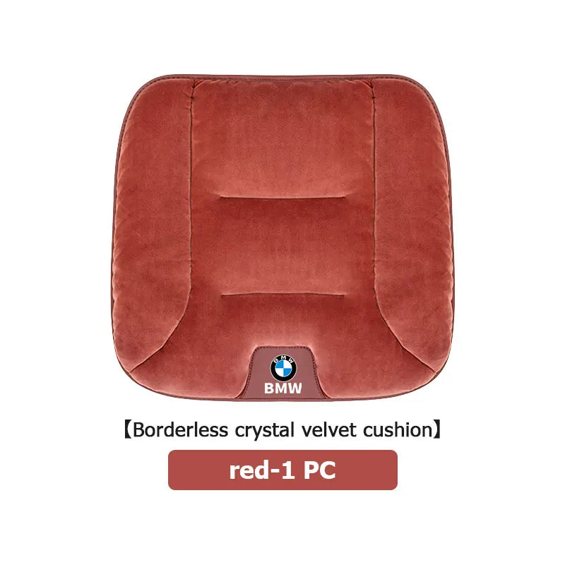 For BMW 3D Flannel Car Seat Cover Winter Warm Seat Cushion Anti Slip Auto Front Chair Seat Pad E90 E60 E46 E39 F30 F10 E87 X3 X4