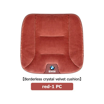 For BMW 3D Flannel Car Seat Cover Winter Warm Seat Cushion Anti Slip Auto Front Chair Seat Pad E90 E60 E46 E39 F30 F10 E87 X3 X4