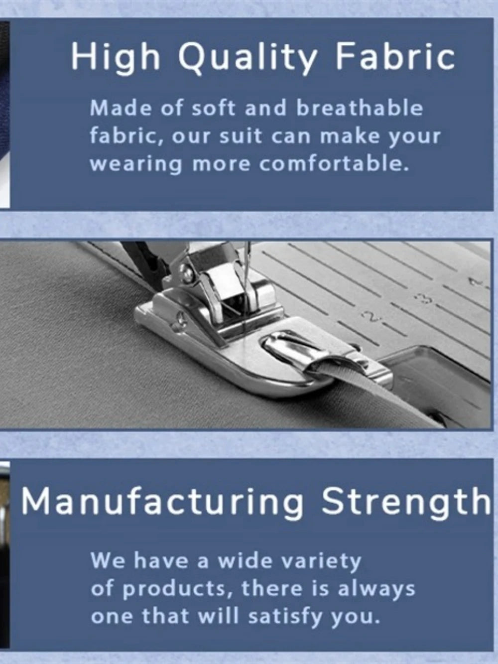 New Men's Slim Fit Business Suit Set 3 Pieces,Classic Graceful Solid Suits For Interview Office,Stylish Peak Lapel Men Tuxedo