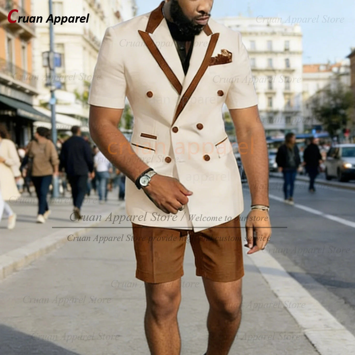 Summer Casual Outfits For Men Birthday Banquet Custom High Quality Blazer Pants 2 Pieces Evening Dinner Fashion Suit Sets