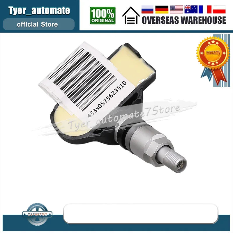 For Volkswagen CC Passat Passat CC Tiguan 4Pcs Tire Pressure Monitoring Sensor TPMS 433MHz 3AA907275B 3AA907275D 3AA907275