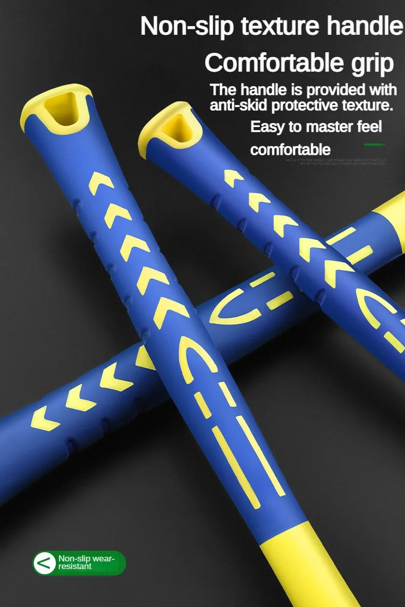 1 double headed installation hammer, 25mm to 45mm rubber hammer with rubber handle, detachable insulated installation hammer